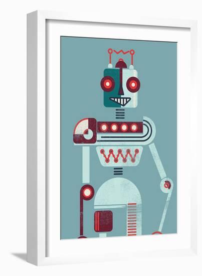 Robot-null-Framed Giclee Print