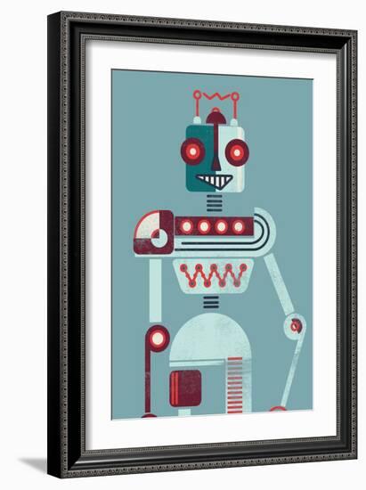 Robot-null-Framed Giclee Print