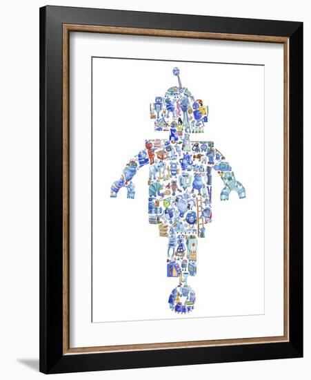 Robot-Louise Tate-Framed Giclee Print