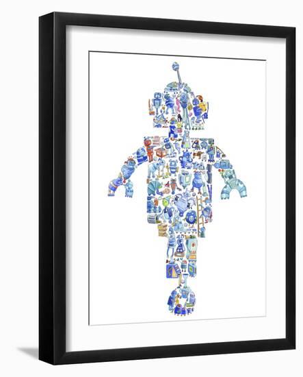 Robot-Louise Tate-Framed Giclee Print