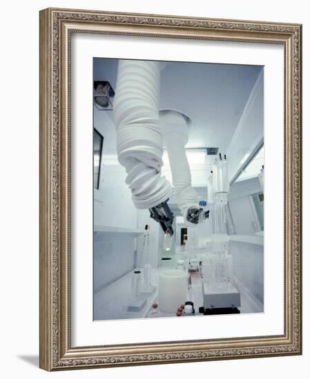 Robotic Arms in Pharmaceutical Manufacturing-John Coletti-Framed Photographic Print