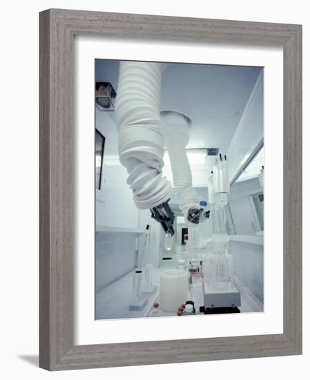 Robotic Arms in Pharmaceutical Manufacturing-John Coletti-Framed Photographic Print