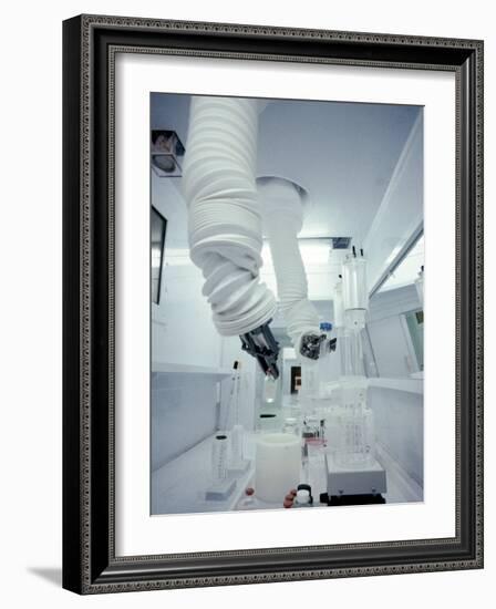 Robotic Arms in Pharmaceutical Manufacturing-John Coletti-Framed Photographic Print