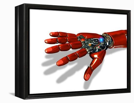 Robotic Hand-Victor Habbick-Framed Premier Image Canvas