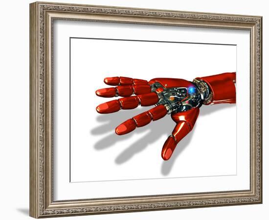 Robotic Hand-Victor Habbick-Framed Photographic Print