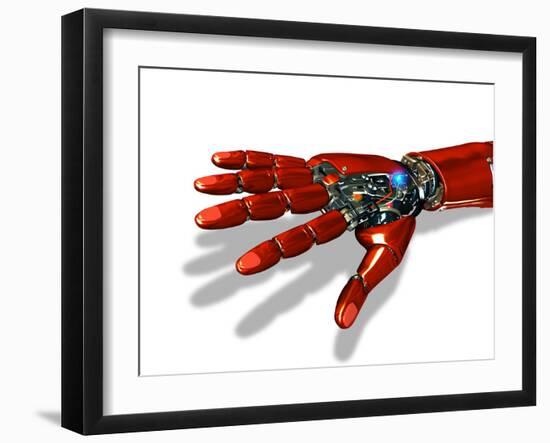 Robotic Hand-Victor Habbick-Framed Photographic Print