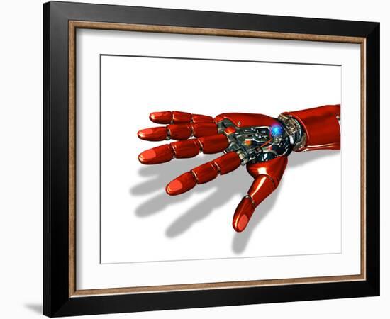 Robotic Hand-Victor Habbick-Framed Photographic Print