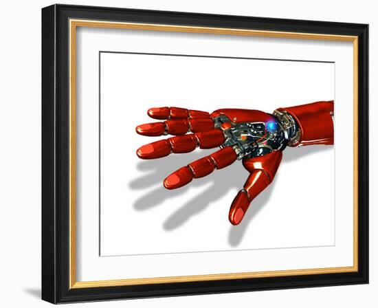 Robotic Hand-Victor Habbick-Framed Photographic Print
