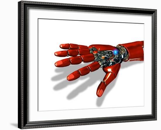 Robotic Hand-Victor Habbick-Framed Photographic Print