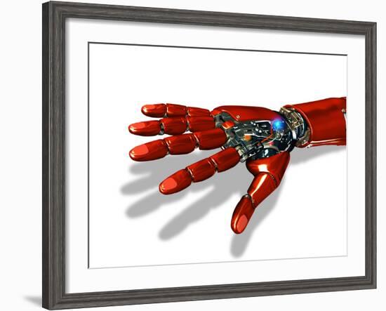 Robotic Hand-Victor Habbick-Framed Photographic Print