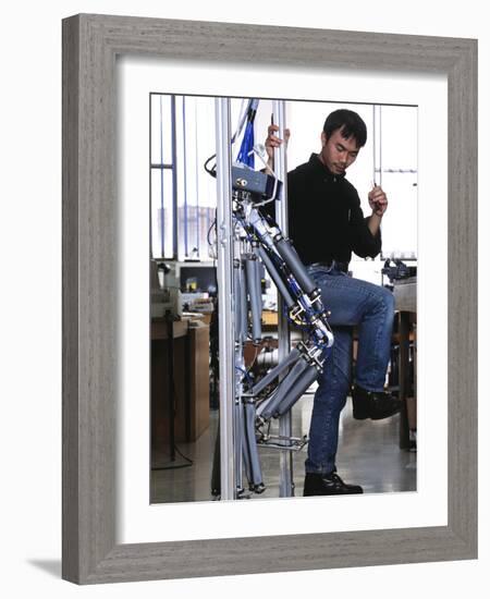 Robotic Legs-Volker Steger-Framed Photographic Print