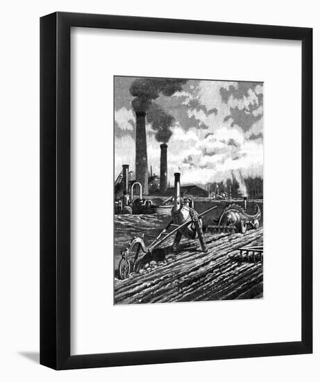 Robots as the Farm Workers of the Future-null-Framed Photographic Print