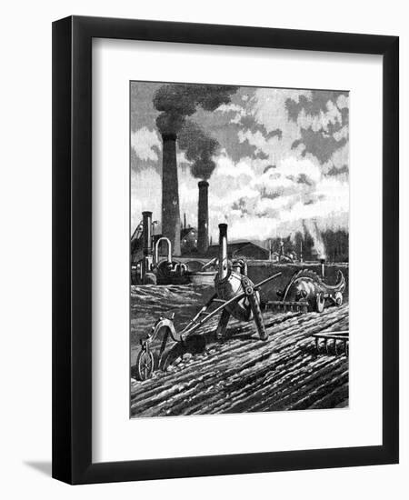 Robots as the Farm Workers of the Future-null-Framed Photographic Print