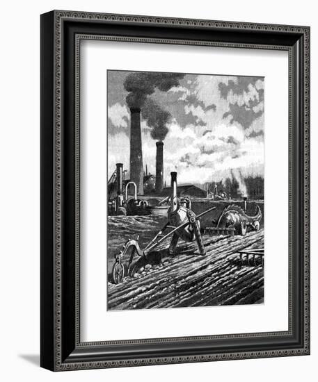 Robots as the Farm Workers of the Future-null-Framed Photographic Print