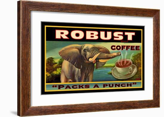 Robust Coffee-null-Framed Giclee Print