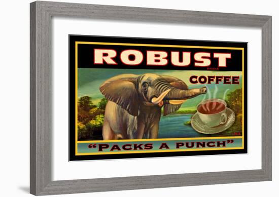 Robust Coffee-null-Framed Giclee Print