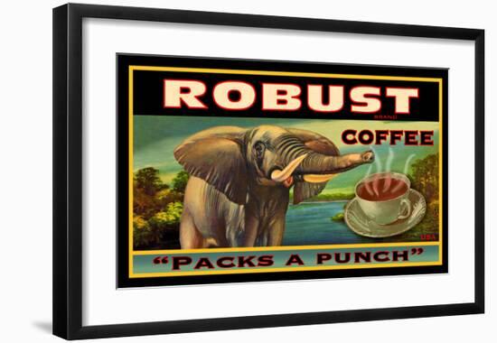 Robust Coffee-null-Framed Giclee Print