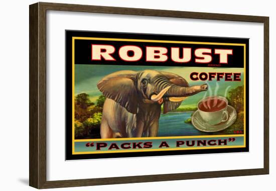 Robust Coffee-null-Framed Giclee Print