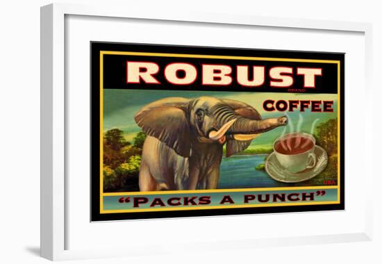 Robust Coffee-null-Framed Giclee Print