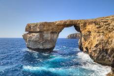 Azure Window, Famous Stone Arch on Gozo Island, Malta.-RobWilson-Photographic Print