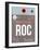 ROC Rochester Luggage Tag II-NaxArt-Framed Art Print