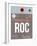 ROC Rochester Luggage Tag II-NaxArt-Framed Art Print