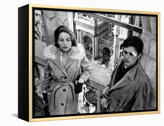 Rocco And His Brothers, Annie Girardot, Alain Delon, 1960-null-Framed Stretched Canvas