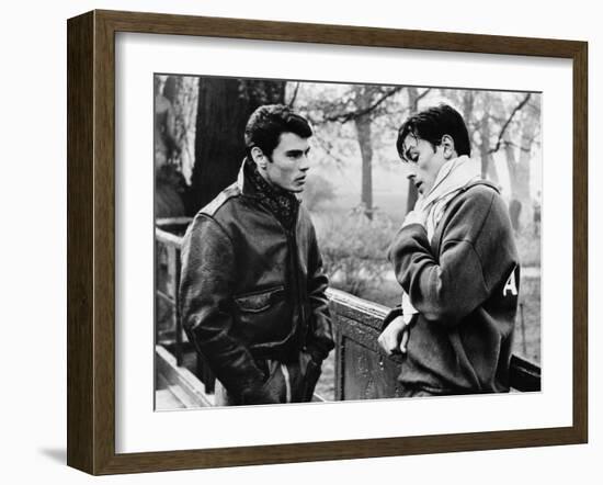 Rocco And His Brothers, Max Cartier, Alain Delon, 1960-null-Framed Photo