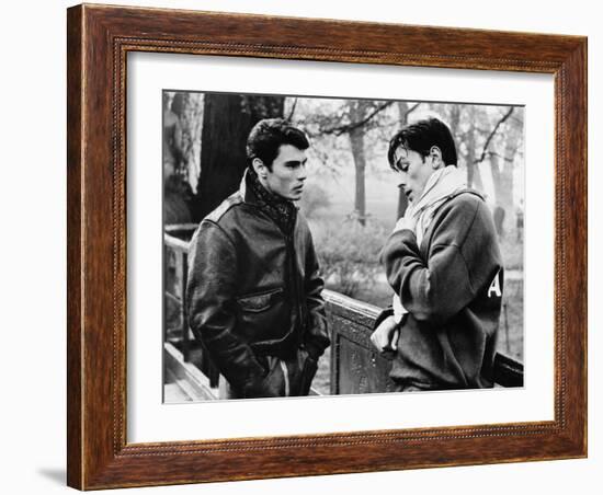 Rocco And His Brothers, Max Cartier, Alain Delon, 1960-null-Framed Photo