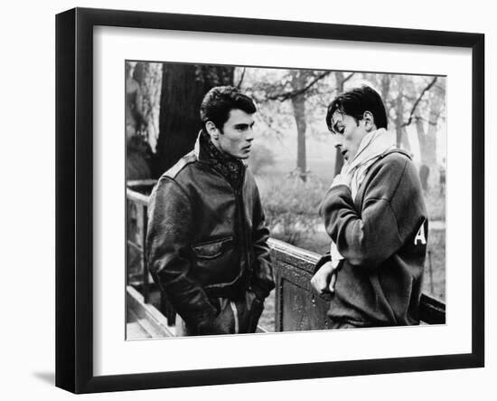 Rocco And His Brothers, Max Cartier, Alain Delon, 1960-null-Framed Photo