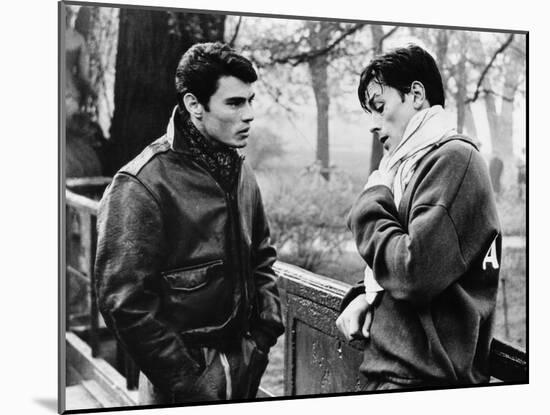 Rocco And His Brothers, Max Cartier, Alain Delon, 1960-null-Mounted Photo