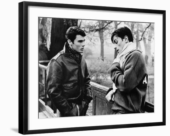 Rocco And His Brothers, Max Cartier, Alain Delon, 1960-null-Framed Photo