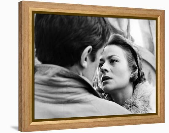 "Rocco and his Brothers" (Rocco and ses freres) by Luchino Visconti with Alain Delon and Annie Gira-null-Framed Stretched Canvas