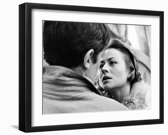 "Rocco and his Brothers" (Rocco and ses freres) by Luchino Visconti with Alain Delon and Annie Gira-null-Framed Photo