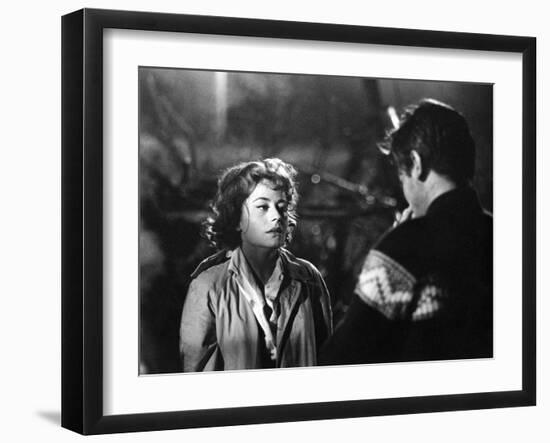 "Rocco and his Brothers" (Rocco and ses freres) by Luchino Visconti with Annie Girardot and Alain D-null-Framed Photo