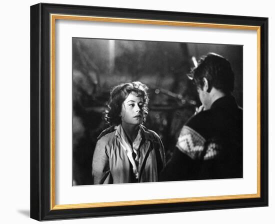 "Rocco and his Brothers" (Rocco and ses freres) by Luchino Visconti with Annie Girardot and Alain D-null-Framed Photo