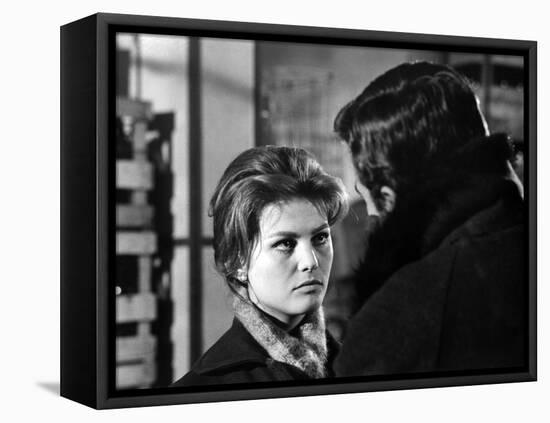 "Rocco and his Brothers" (Rocco and ses freres) by Luchino Visconti with Claudia Cardinale, 1960 (b-null-Framed Stretched Canvas