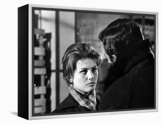 "Rocco and his Brothers" (Rocco and ses freres) by Luchino Visconti with Claudia Cardinale, 1960 (b-null-Framed Stretched Canvas