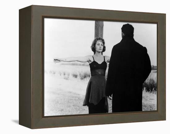 "Rocco and his Brothers" (Rocco and ses freres) by Luchino Visconti with Renato Salvatori and Annie-null-Framed Stretched Canvas