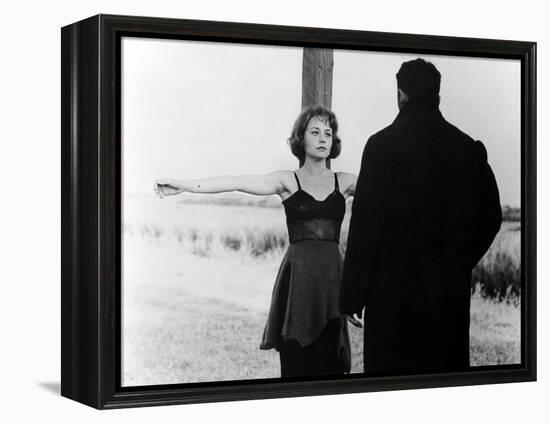 "Rocco and his Brothers" (Rocco and ses freres) by Luchino Visconti with Renato Salvatori and Annie-null-Framed Stretched Canvas