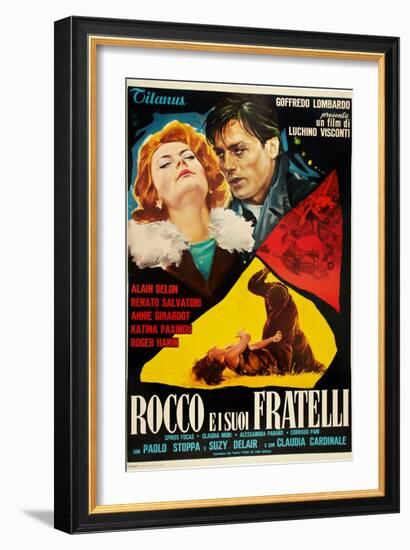 Rocco and His Brothers-null-Framed Premium Giclee Print