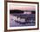 Roche Harbor Marina At dusk, San Juan Island, Washington, USA-Charles Gurche-Framed Photographic Print