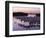 Roche Harbor Marina At dusk, San Juan Island, Washington, USA-Charles Gurche-Framed Photographic Print