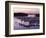 Roche Harbor Marina At dusk, San Juan Island, Washington, USA-Charles Gurche-Framed Photographic Print