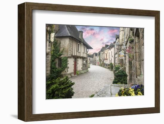 Rochefort En Terre Village-Philippe Manguin-Framed Photographic Print