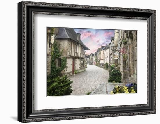 Rochefort En Terre Village-Philippe Manguin-Framed Photographic Print