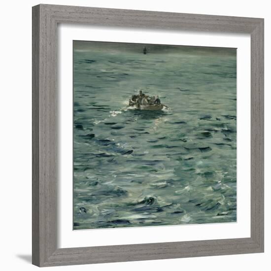 Rochefort's Escape, Ca 1881-Edouard Manet-Framed Giclee Print