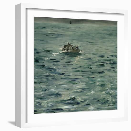 Rochefort's Escape, Ca 1881-Edouard Manet-Framed Giclee Print