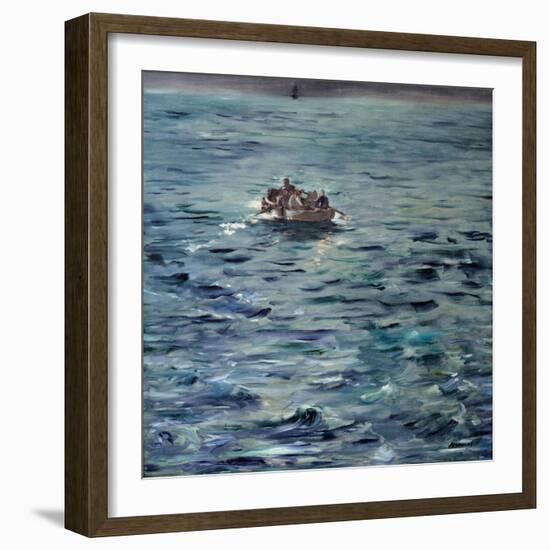 Rochefort's Escape. Henri De Rochefort French Writer (1831-1913) Deporte to the Ducos Peninsula in-Edouard Manet-Framed Giclee Print