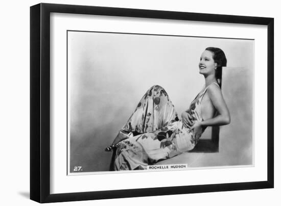 Rochelle Hudson, American Film Actress, C1938-null-Framed Giclee Print